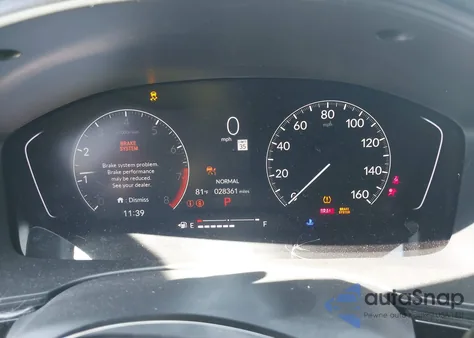 2023 Honda Civic Sport z USA, uszkodzony, nr VIN 2HGFE2F59PH543784